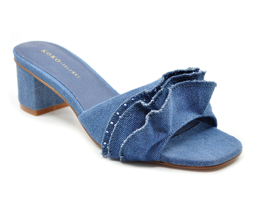 Leana Ruffle Slide - Koko+Palenki 